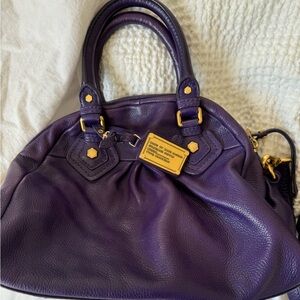Marc Jacobs purple handbag